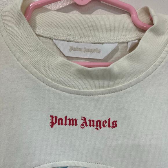 Palm Angels Kids Girls 8 Graphic Palm Tree Print T-Shirt Dress - Picture 4 of 7